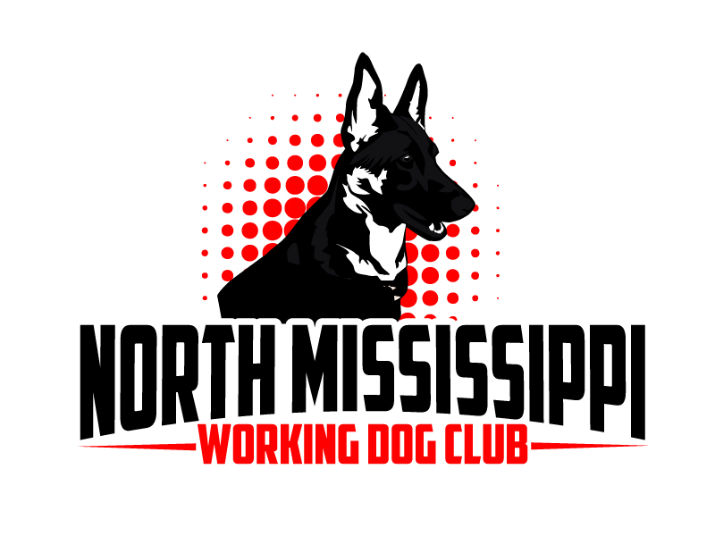 North Mississippi Working Dog Club logo design by ElonStark