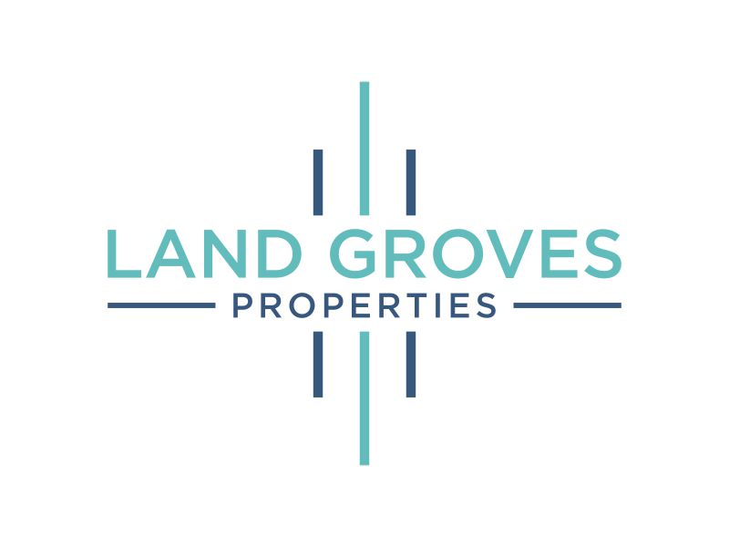 LAND GROVES PROPERTIES logo design by dewipadi