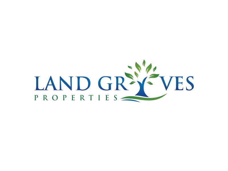 LAND GROVES PROPERTIES logo design by kopipanas