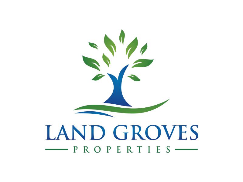 LAND GROVES PROPERTIES logo design by kopipanas