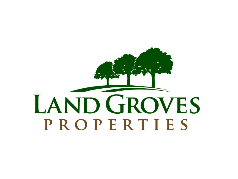 LAND GROVES PROPERTIES logo design by jaize