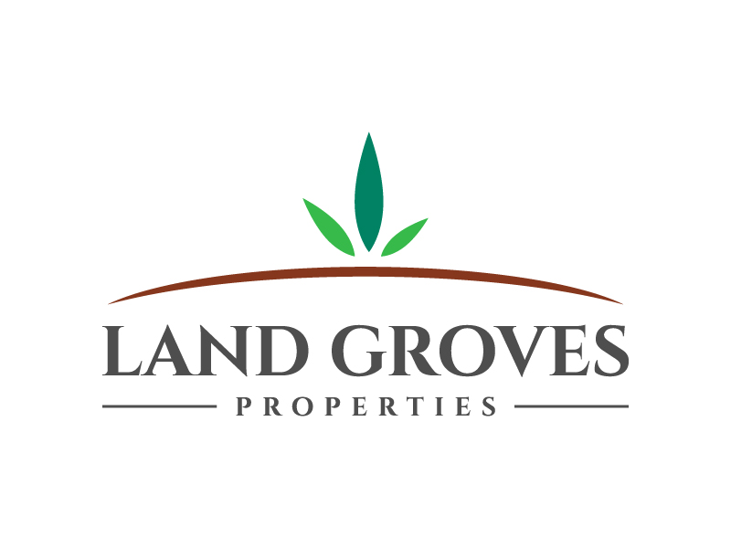 LAND GROVES PROPERTIES logo design by jonggol
