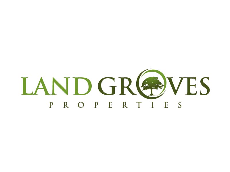 LAND GROVES PROPERTIES logo design by usef44