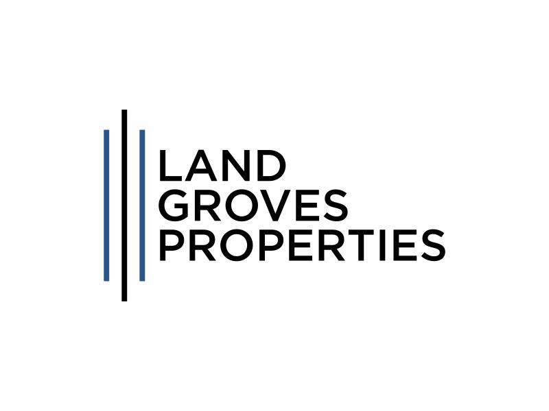 LAND GROVES PROPERTIES logo design by hopee