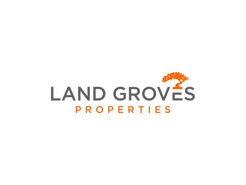LAND GROVES PROPERTIES logo design by EkoBooM