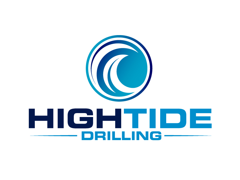 High Tide Drilling logo design by Kirito