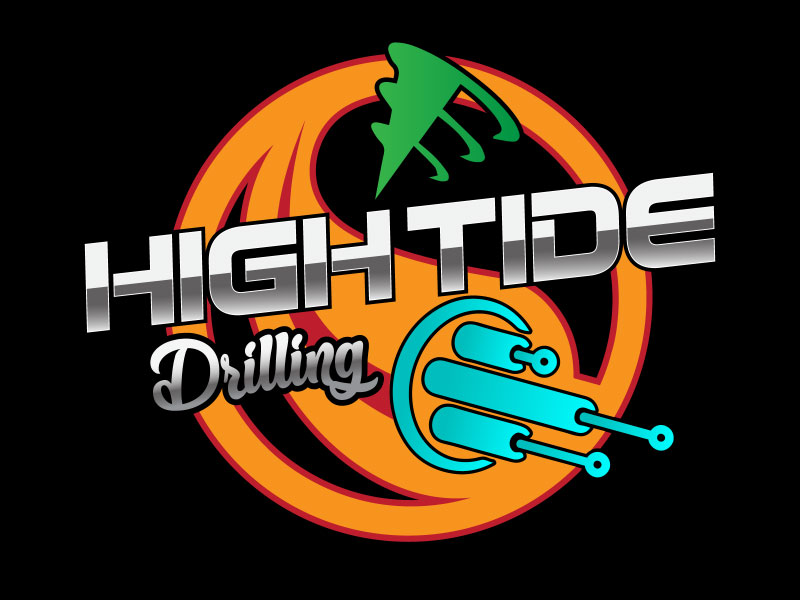 High Tide Drilling logo design by TMaulanaAssa