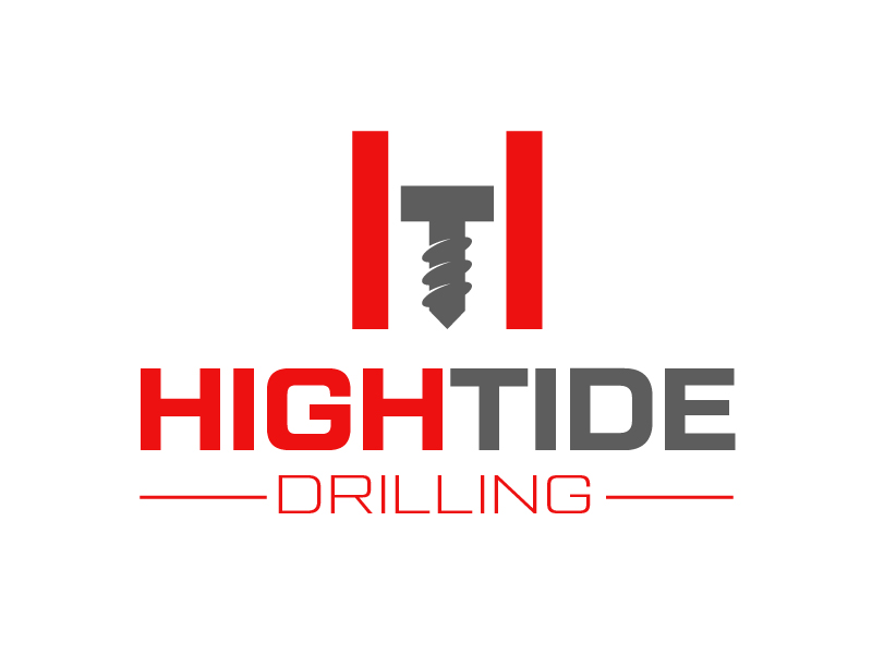 High Tide Drilling logo design by czars