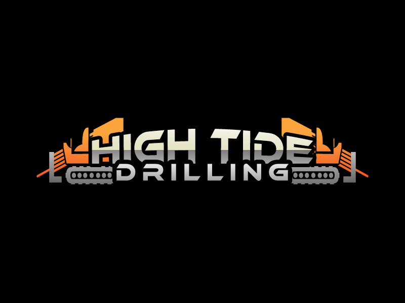High Tide Drilling logo design by ryanhead