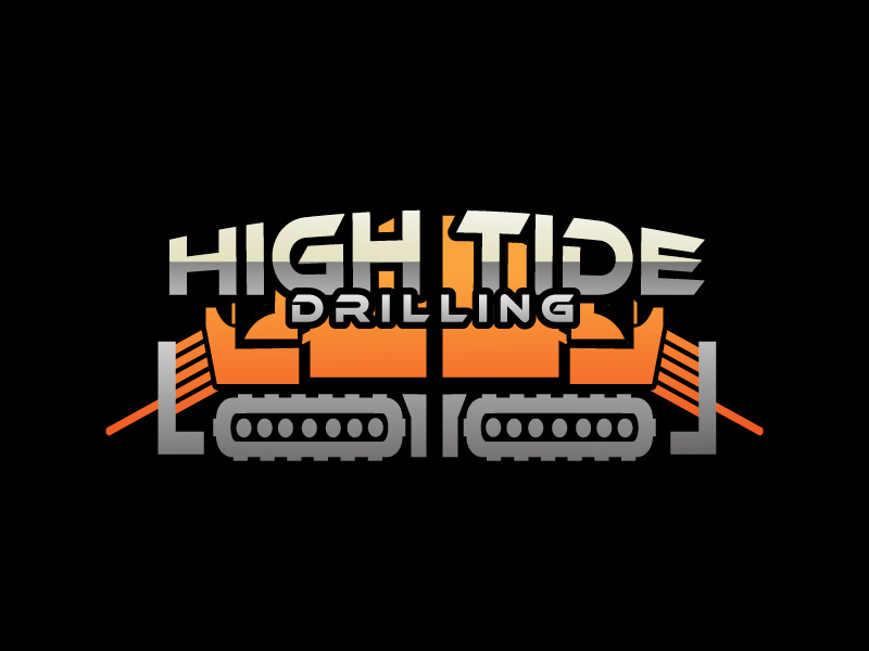 High Tide Drilling logo design by ryanhead
