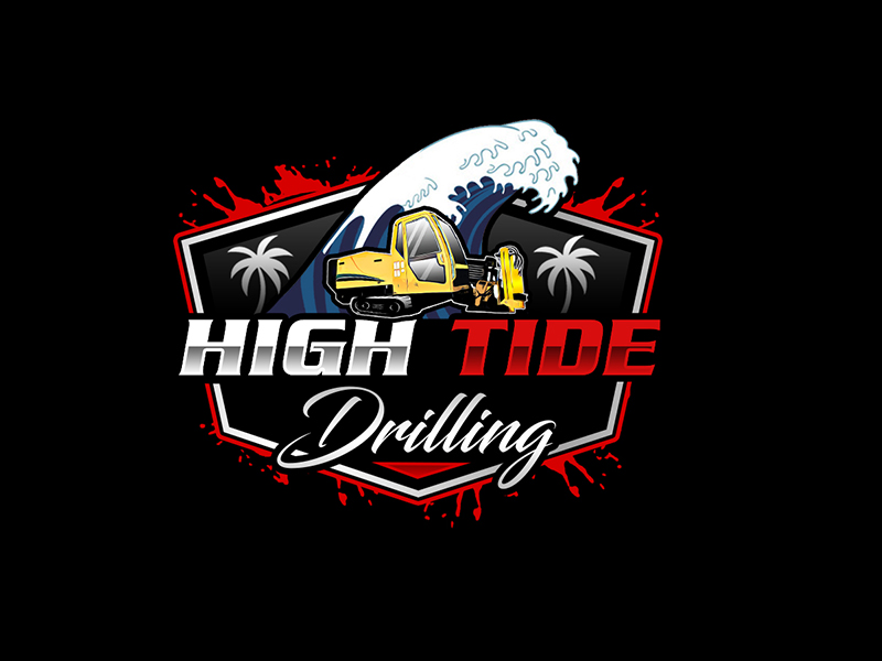 High Tide Drilling logo design by PrimalGraphics