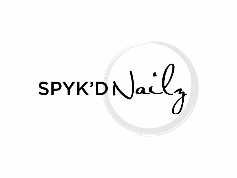 SPYK’D NAILZ logo design by hopee