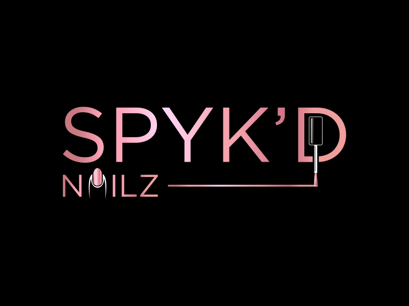 SPYK’D NAILZ logo design by qqdesigns
