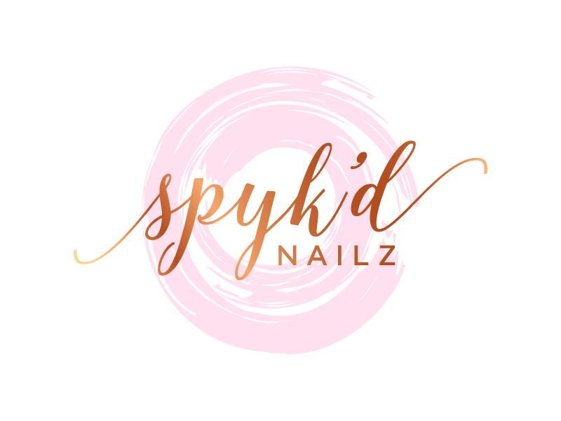 SPYK’D NAILZ logo design by Kirito