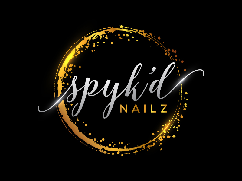 SPYK’D NAILZ logo design by Kirito