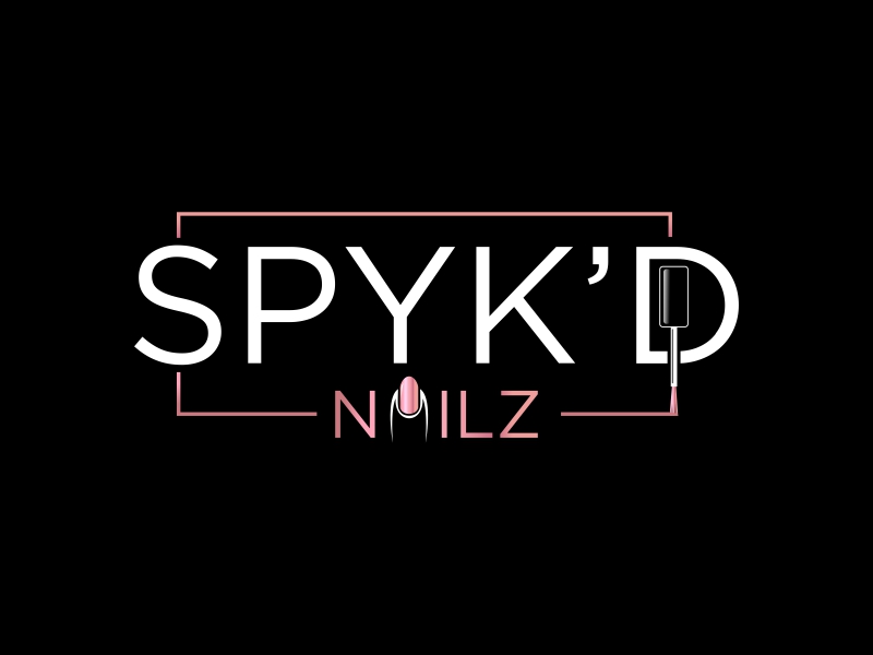 SPYK’D NAILZ logo design by qqdesigns