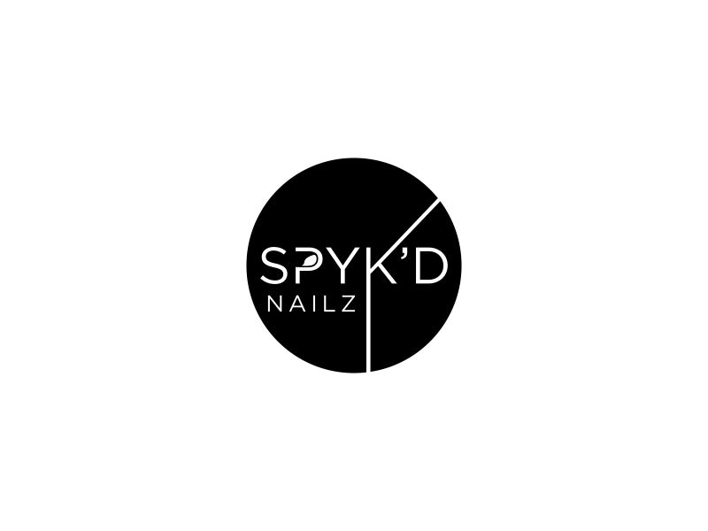 SPYK’D NAILZ logo design by oke2angconcept