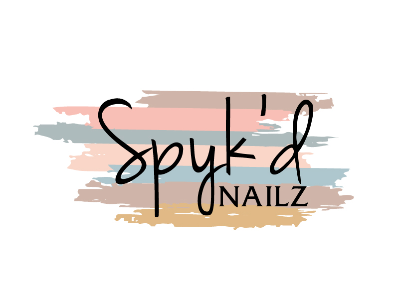 SPYK’D NAILZ logo design by ElonStark