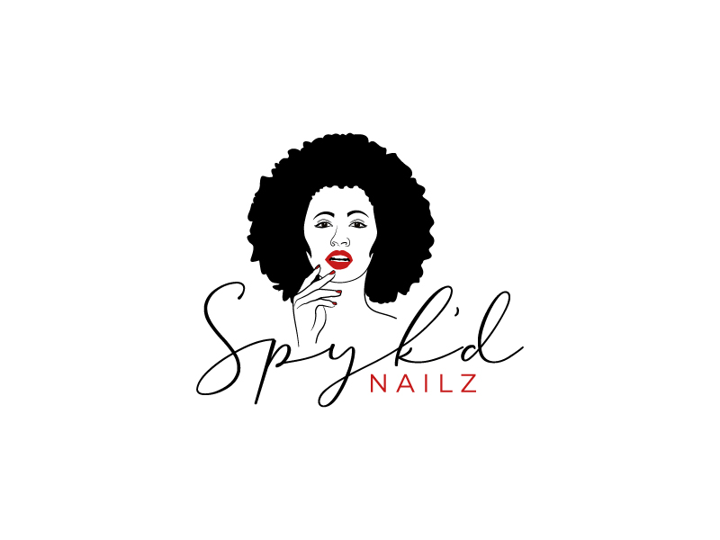 SPYK’D NAILZ logo design by Bhaskar Shil
