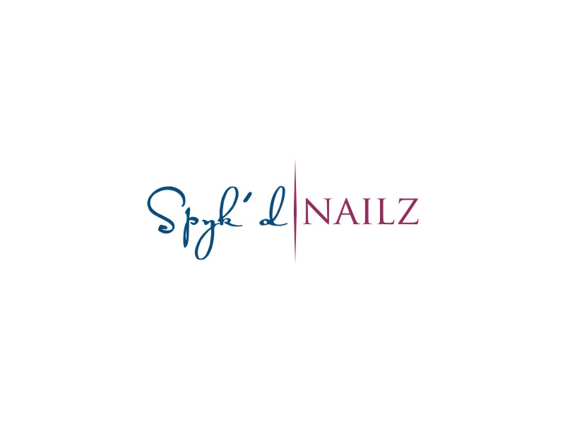 SPYK’D NAILZ logo design by sodimejo