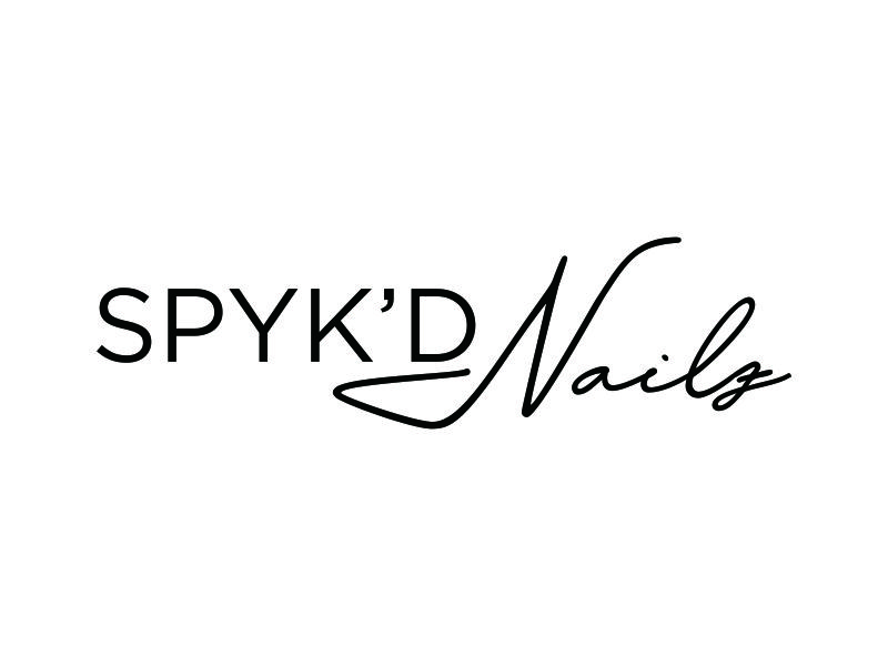 SPYK’D NAILZ logo design by ozenkgraphic