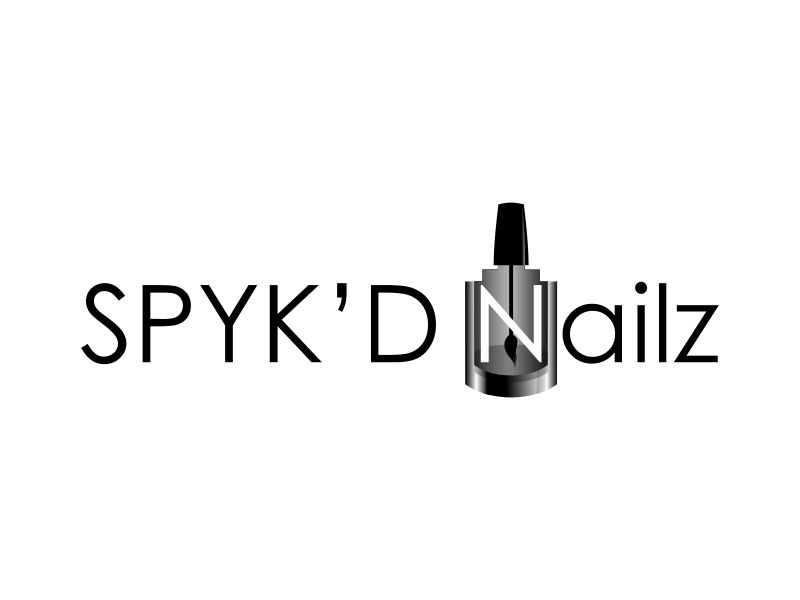 SPYK’D NAILZ logo design by savana