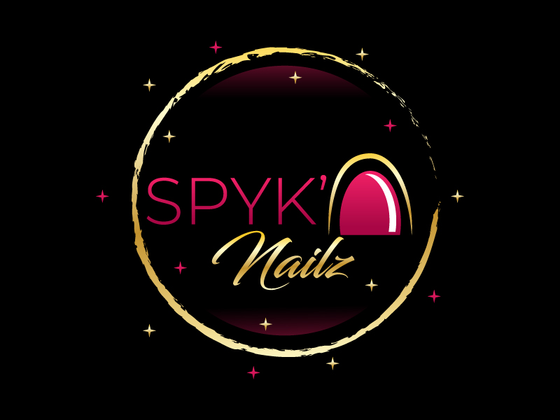 SPYK’D NAILZ logo design by czars
