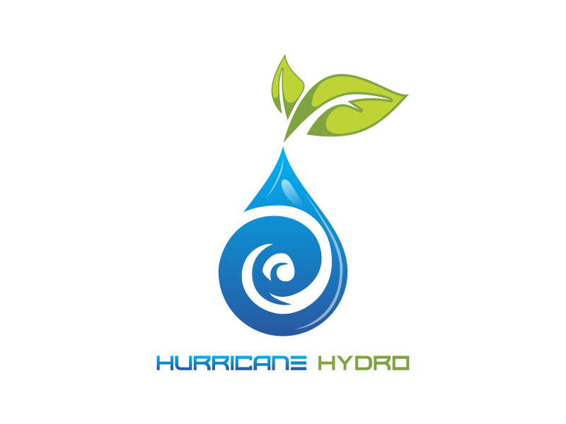 Hurricane Hydro logo design by rokenrol