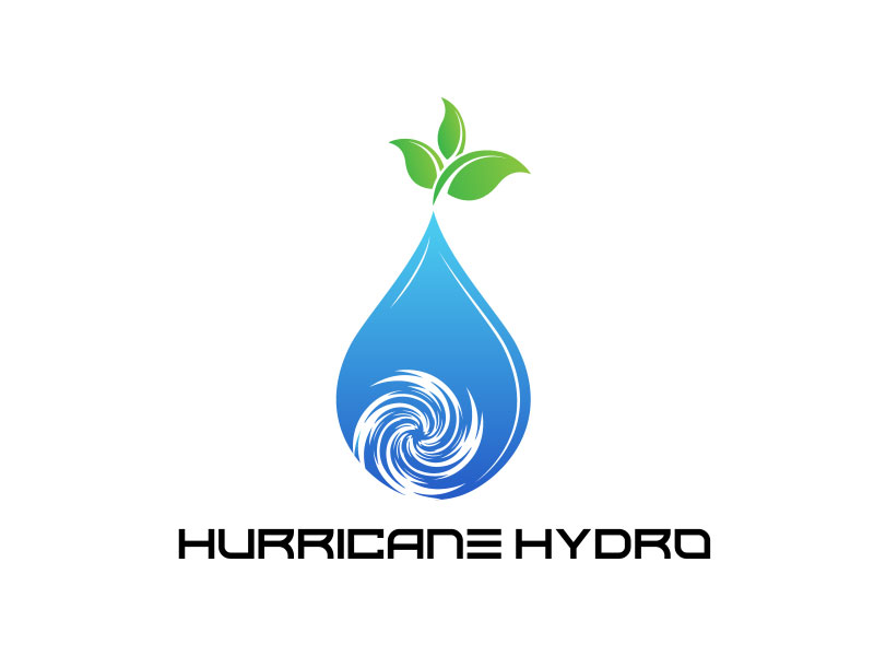Hurricane Hydro logo design by TMaulanaAssa