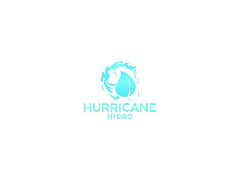 Hurricane Hydro logo design by azizah
