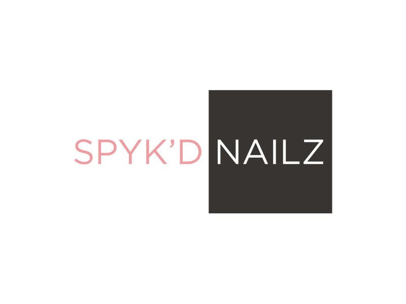 SPYK’D NAILZ logo design by Artomoro