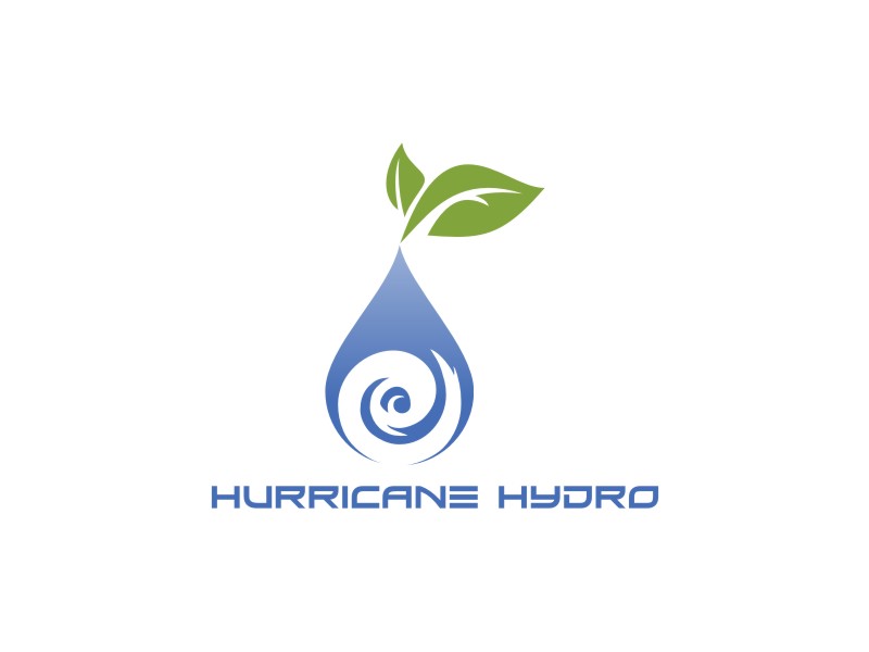 Hurricane Hydro logo design by johana