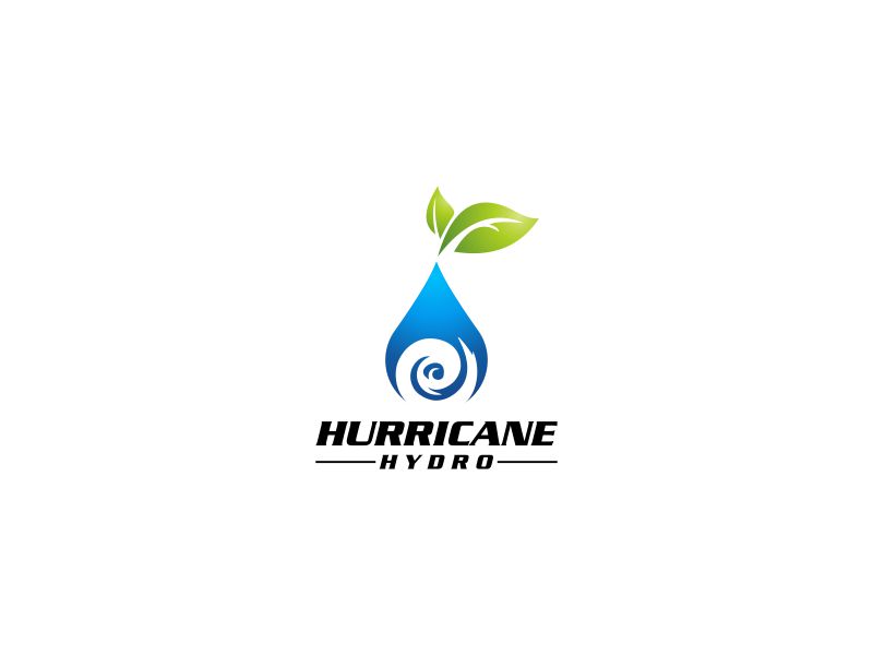 Hurricane Hydro logo design by RIANW