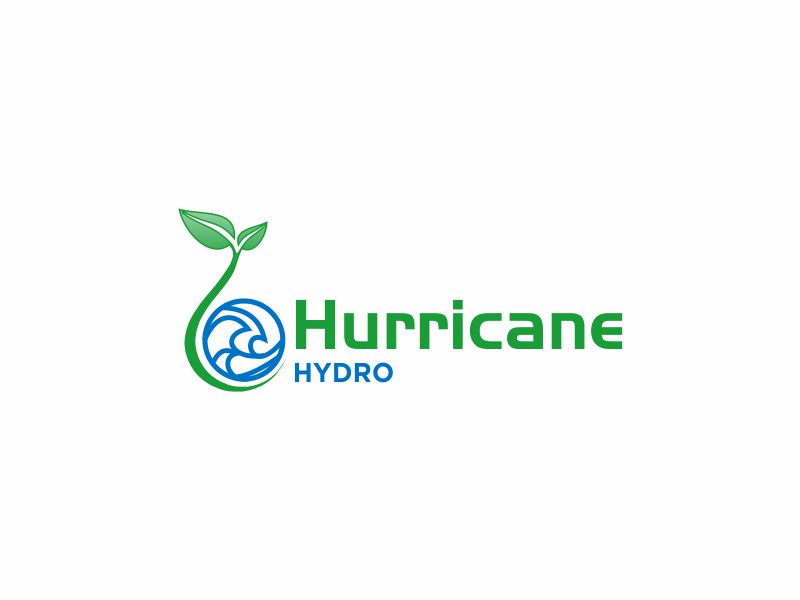 Hurricane Hydro logo design by Greenlight