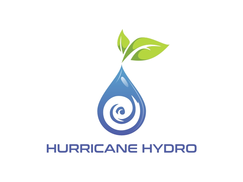 Hurricane Hydro logo design by GemahRipah