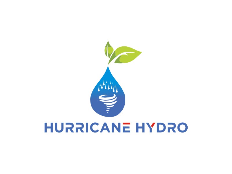 Hurricane Hydro logo design by Diancox