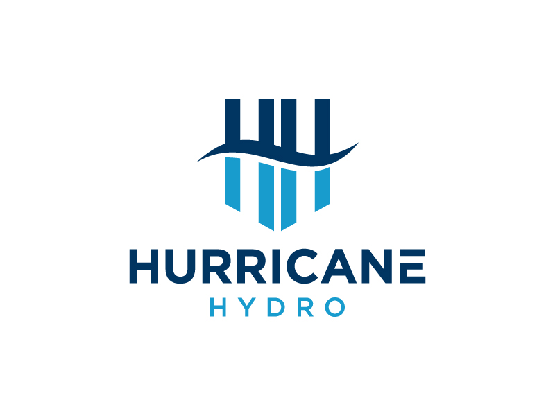 Hurricane Hydro logo design by Fear