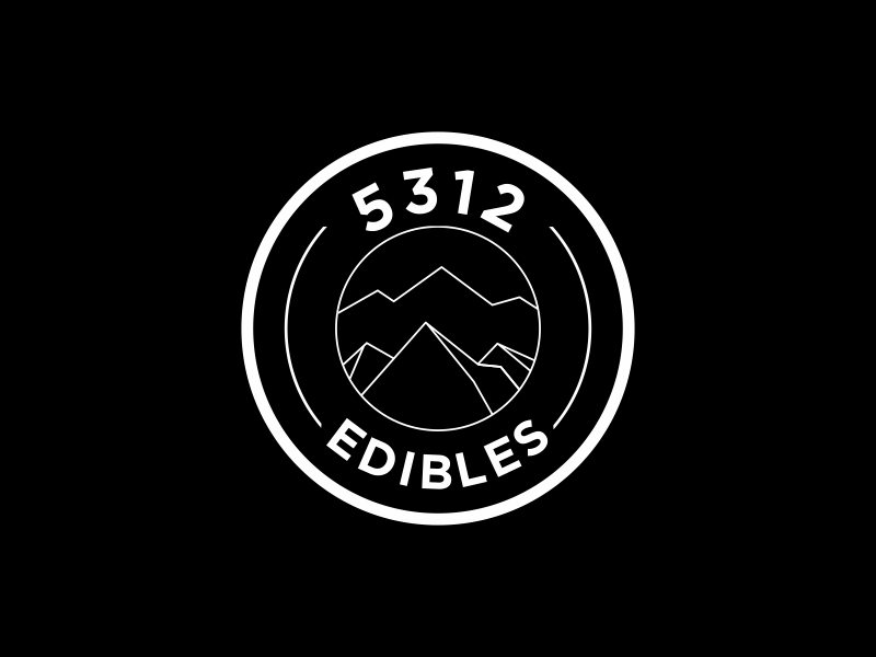 5312 edibles logo design by EkoBooM
