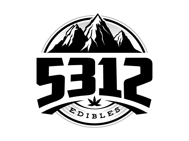 5312 edibles logo design by MUSANG