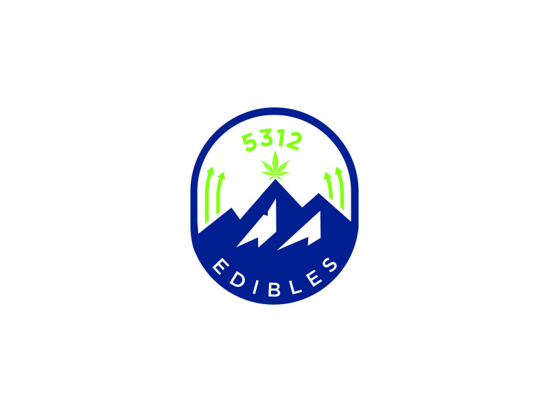 5312 edibles logo design by azizah