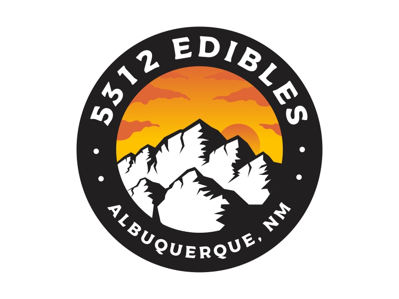 5312 edibles logo design by Mardhi