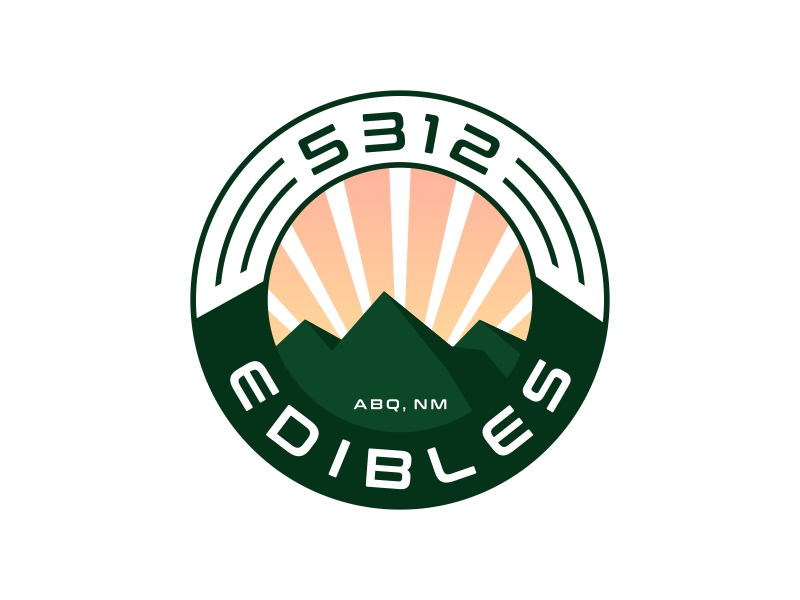 5312 edibles logo design by ubai popi