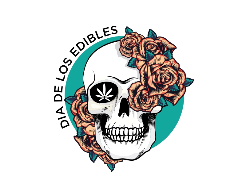 Dia de los Edibles logo design by Dhieko