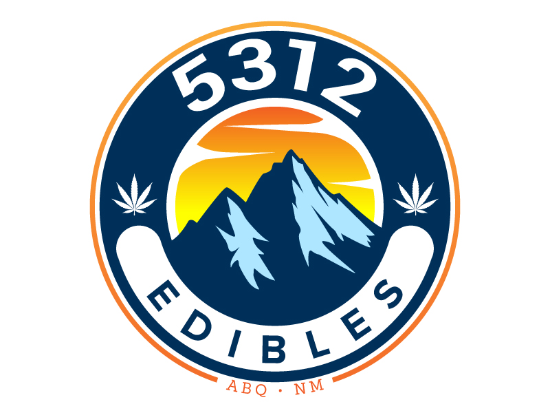 5312 edibles logo design by jaize
