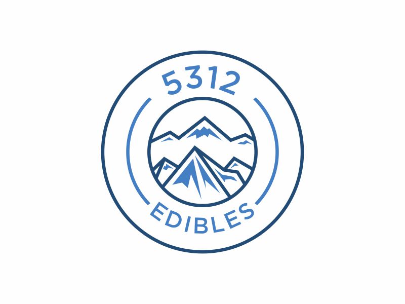 5312 edibles logo design by hopee