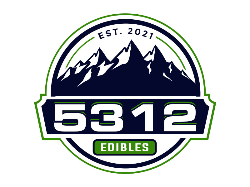 5312 edibles logo design by Benok