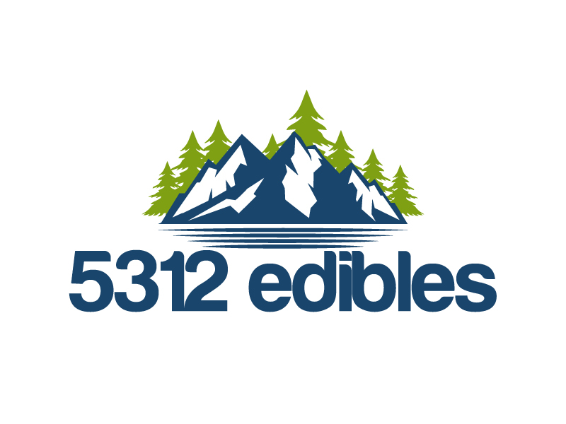 5312 edibles logo design by ElonStark