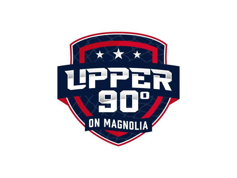 Upper 90 on Magnolia logo design by akilis13