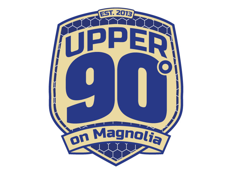 Upper 90 on Magnolia logo design by LogoQueen