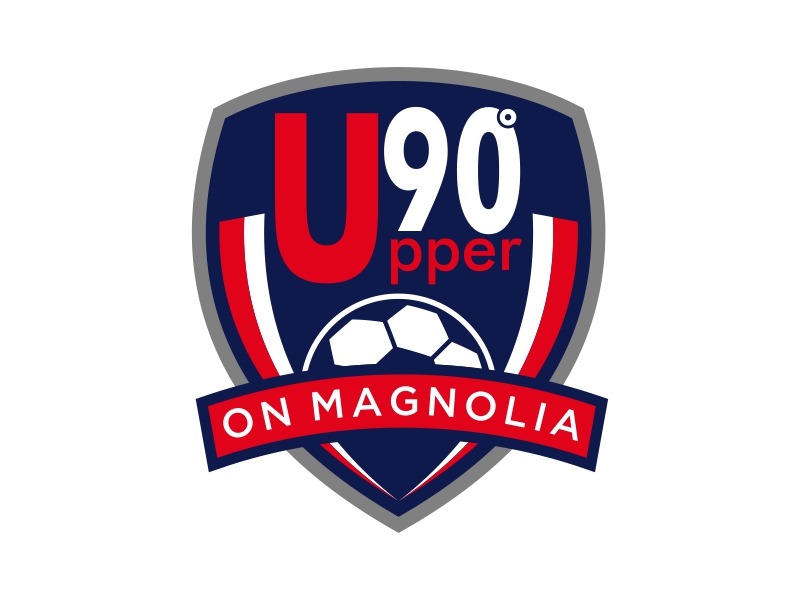 Upper 90 on Magnolia logo design by dibyo
